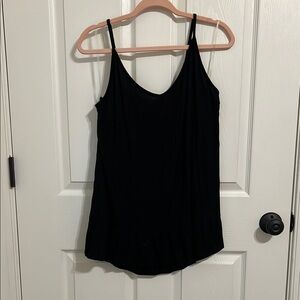Sew in Love Black Women's Ruffle Tank Top